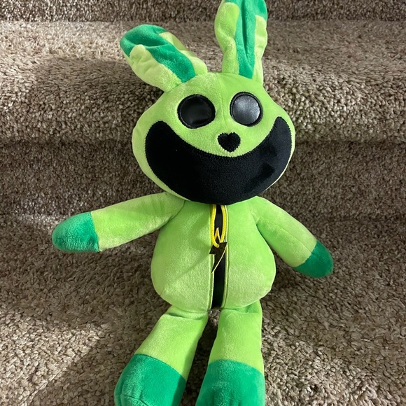 Toys | Green Plush Bunny Toy | Poshmark